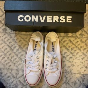 NWB Converse White CT Shoreline Slip Women 6